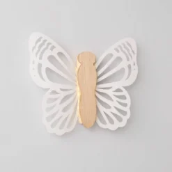 Butterfly Wood Lit Kids' Wall Decor Cream - Pillowfort™ -Kiddo Land Store GUEST 7b038660 261a 42af 8baa 03a5b9a54a2c