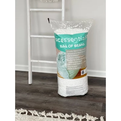 50 Liter Polystyrene Bean Refill For Crafts And Filler For Bean Bag Chairs White - ACEssentials 3 50 Liter Polystyrene Bean Refill For Crafts And Filler For Bean Bag Chairs White - ACEssentials
