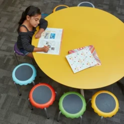 ECR4Kids Daisy Stackable Stool Set, Flexible Seating, 17in Seat Height, 8-Piece -Kiddo Land Store GUEST 7cff08d5 d285 4e65 9fae 65ce83f1cb2d