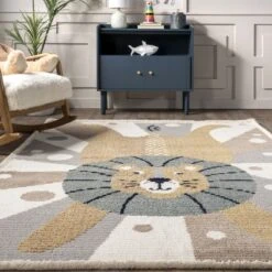 Brodie Cheerful Lion Kids Area Rug 17 Brodie Cheerful Lion Kids Area Rug -Kiddo Land Store GUEST 7db70602 218a 45bb a50f 29bc4fa683a0