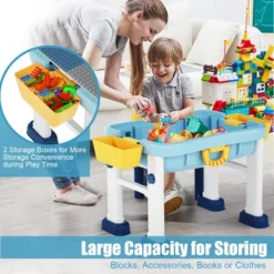 Costway 6 In 1 Kids Activity Table Set W/ Chair Toddler Luggage Building Block Table 14 Costway 6 In 1 Kids Activity Table Set W/ Chair Toddler Luggage Building Block Table -Kiddo Land Store GUEST 7dd4ddac faf9 4992 9660 f1975eacd383