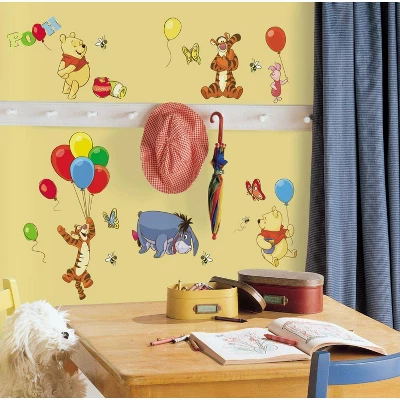 Roommates Winnie The Pooh Pooh And Friends Peel And Stick Wall Decal 3 Roommates Winnie The Pooh Pooh And Friends Peel And Stick Wall Decal
