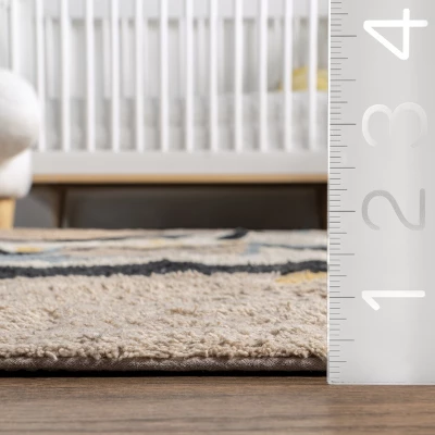 NuLOOM Mosby Penguin Machine Washable Kids Area Rug 4 NuLOOM Mosby Penguin Machine Washable Kids Area Rug - Image 2