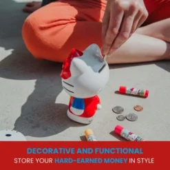 Silver Buffalo Sanrio Hello Kitty 6-Inch Ceramic Figural Coin Bank Storage 10 Silver Buffalo Sanrio Hello Kitty 6-Inch Ceramic Figural Coin Bank Storage -Kiddo Land Store GUEST 88f0de1e 7d78 4ada ae32 c10b78f33ef8