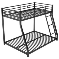 Twin Over Full Metal Floor Bunk Bed With Ladder-ModernLuxe -Kiddo Land Store GUEST 8a5dd3ff 0ed2 4d76 8c8f cbbaedb8ebb3