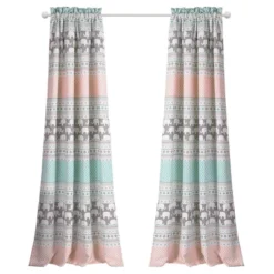 Elephant Striped Window Curtain Panels - Lush Décor -Kiddo Land Store GUEST 8c18f77f 5335 4470 828c 9a2f6ee62214