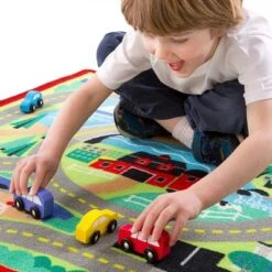 Melissa & Doug Round The Town Road Rug -Kiddo Land Store GUEST 8e1f6865 e631 4ad6 b4ff d8110563c611