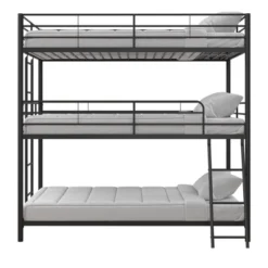 Triple Twin Zeke Metal Bunk Bed - Room & Joy -Kiddo Land Store GUEST 91706260 e607 4761 9f02 be9ed39c55b0