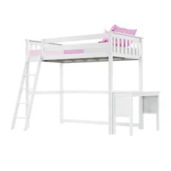 Max & Lily Twin-Size High Loft Bed With Desk 12 Max & Lily Twin-Size High Loft Bed With Desk -Kiddo Land Store GUEST 92d12692 66f9 404d bdf3 cb9ac74e4470