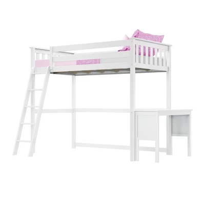 Max & Lily Twin-Size High Loft Bed With Desk 7 Max & Lily Twin-Size High Loft Bed With Desk - Image 5
