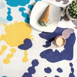 NuLOOM Pinkie Machine Washable Handprint Kids Area Rug -Kiddo Land Store GUEST 94c99160 0545 4dff 9557 af75faaef6ef