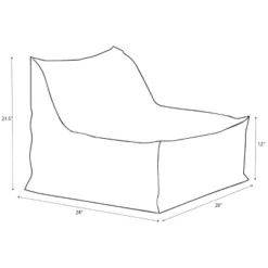 Armless Lounge Kids' Chair Gray - Pillowfort™ 11 Armless Lounge Kids' Chair Gray - Pillowfort™ -Kiddo Land Store GUEST 966b9091 5c5b 4f7f 8216 3d51e3ee45b1