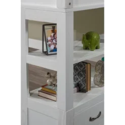 Twin Highlands Loft Bed With Desk, Chair And Hanging Nightstand White - Hillsdale Furniture -Kiddo Land Store GUEST 9689f10e 99f7 4d93 a0bc 435d58391f3e