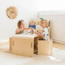 ECR4Kids Bentwood Multipurpose Table And Chair Set, Kids Furniture, Natural, 3-Piece 16 ECR4Kids Bentwood Multipurpose Table And Chair Set, Kids Furniture, Natural, 3-Piece -Kiddo Land Store GUEST 96f3f8bc b131 409c addd 52a4ecfb2441