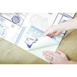 Disney Pixar Cars Schematic Peel And Stick Wallpaper Blue - RoomMates -Kiddo Land Store GUEST 9756311c a9d2 4a4f a14a d448a99ae2d0