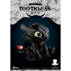 Universal How To Train Your Dragon Serier Vinyl Piggy Bank :Toothless (Piggy Bank)