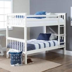 Twin Over Twin Solid Wood Mission Design Bunk Bed - Saracina Home -Kiddo Land Store GUEST 9880a415 f5b0 45be a35f c034463224e3
