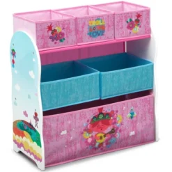Disney Trolls World Tour Design And Store 6 Bin Toy Organizer - Delta Children -Kiddo Land Store GUEST 9b39b2eb a7a2 4178 a2a5 2d41d0b4367e