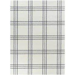 Turner Plaid Kids' Rug White - Balta Rugs -Kiddo Land Store GUEST 9e799d68 b765 48da 9fdc 3a3a80bc69e1