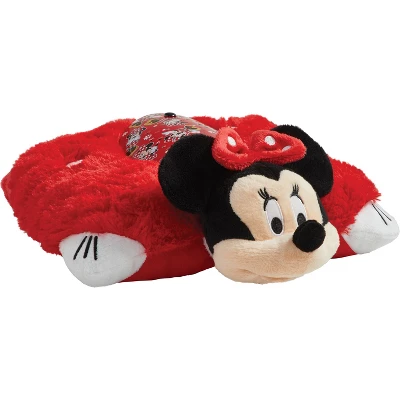 Disney Minnie Mouse Sleeptime Lite Plush LED Nightlight Red - Pillow Pets 4 Disney Minnie Mouse Sleeptime Lite Plush LED Nightlight Red - Pillow Pets - Image 2