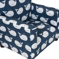 Nuea Whale Kids' Chair Navy - HOMES: Inside + Out -Kiddo Land Store GUEST a3473c51 bcc5 4a4b a84d 37b1ea2a8773