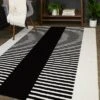 Mathilde Stripe Kids' Area Rug Black - Balta Rugs 1 Mathilde Stripe Kids' Area Rug Black - Balta Rugs -Kiddo Land Store GUEST a57b4293 4200 411c addf a2bc854ff6b8