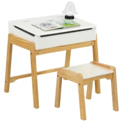 Costway Kids Table & Chair Set Wooden Activity Art Study Desk W/Storage Space 23 Costway Kids Table & Chair Set Wooden Activity Art Study Desk W/Storage Space -Kiddo Land Store GUEST a742e593 843e 433b 9f6f f19d853f907d