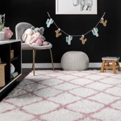 NuLOOM Nelda Trellis Kids Shag Area Rug 19 NuLOOM Nelda Trellis Kids Shag Area Rug -Kiddo Land Store GUEST a77d7c45 97dc 4b8f be11 115b8cf0675d