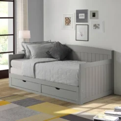 King Harmony Daybed With Conversion Dove Gray - Alaterre Furniture 20 King Harmony Daybed With Conversion Dove Gray - Alaterre Furniture -Kiddo Land Store GUEST a7b11972 f9c9 456a aeac 250825026287