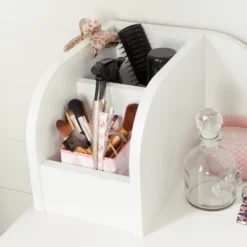 Vito Makeup Desk With Drawer Pure White/Pink - South Shore -Kiddo Land Store GUEST ab008179 180c 4a56 8396 cec817f22349