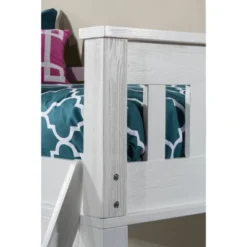 Twin Highlands Loft Bed With Desk, Chair And Hanging Nightstand White - Hillsdale Furniture -Kiddo Land Store GUEST ad176938 a504 4c8d 9336 bb5486ef5523