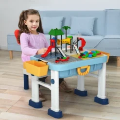 Costway 6 In 1 Kids Activity Table Set W/ Chair Toddler Luggage Building Block Table 13 Costway 6 In 1 Kids Activity Table Set W/ Chair Toddler Luggage Building Block Table -Kiddo Land Store GUEST af62b6ed 908e 4a0b 99f7 d199263b3e57