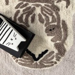 NuLOOM Naima Tiger Machine Washable Kids Area Rug -Kiddo Land Store GUEST af852a88 5008 4756 bb7a 0a25926eabf2