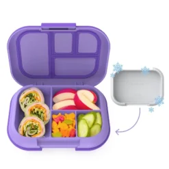 Bentgo Kids' Chill Lunch Box, Bento-Style Solution, 4 Compartments & Removable Ice Pack -Kiddo Land Store GUEST b1bda8ca 0884 42d9 8510 70da7807b71e