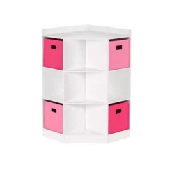 5pc Kids' Corner Cabinet Set With 4 Bins Set - RiverRidge Home 21 5pc Kids' Corner Cabinet Set With 4 Bins Set - RiverRidge Home -Kiddo Land Store GUEST b1eb82fc 2644 4029 9ba0 808e6642881c