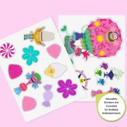 Disney Trolls World Tour Design And Store 6 Bin Toy Organizer - Delta Children -Kiddo Land Store GUEST b5b84594 5af9 4952 8f24 137da7670865