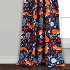 Kids' Pixie Fox Curtain Panels - Lush Décor -Kiddo Land Store GUEST b70d7aad 49bc 4a0e 8a32 759485704405