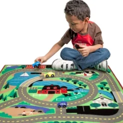 Melissa & Doug Round The Town Road Rug -Kiddo Land Store GUEST bc3e71f6 3bfb 44e1 a8a0 3842d85cbd38