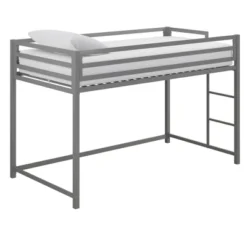 Max Metal Junior Loft Bed Silver - Room & Joy -Kiddo Land Store GUEST bf9880d6 35e2 44a7 8586 044b5fb66847