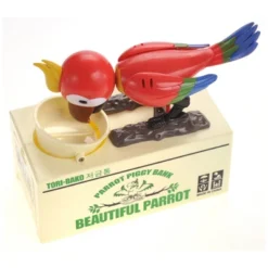 Insten Parrot Piggy Bank Robotic Coin Munching Toy Money Box, Red, 6.6x6.5 Inches 15 Insten Parrot Piggy Bank Robotic Coin Munching Toy Money Box, Red, 6.6x6.5 Inches -Kiddo Land Store GUEST c226085b f67b 4b85 b5a1 740ba9399372