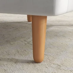 Qaba 2 Seater Kids Sofa, Cloud Shaped Children's Sofa For Nursery Playroom, With Soft Foam Padding, Anti-Tipping Design, For 2-5 Years, White -Kiddo Land Store GUEST c3f3e6de 6a29 4ea2 a6ec 31fb2b1abef8