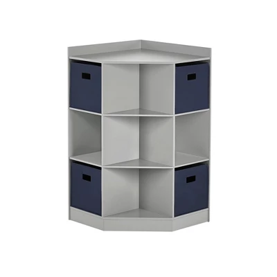 5pc Kids' Corner Cabinet Set With 4 Bins Set - RiverRidge Home 9 5pc Kids' Corner Cabinet Set With 4 Bins Set - RiverRidge Home - Image 7