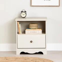 Lyara 1 Drawer Nightstand White Wash - South Shore 18 Lyara 1 Drawer Nightstand White Wash - South Shore -Kiddo Land Store GUEST c8f7deac 05eb 45c3 bc18 66a7d931ee1a