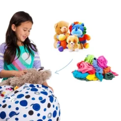Stuffed Animal Storage Bean Bag Chair Cover For Kids' - Posh Creations 9 Stuffed Animal Storage Bean Bag Chair Cover For Kids' - Posh Creations -Kiddo Land Store GUEST c920633c 6a8f 4bb3 a9df f8b62e3f8254