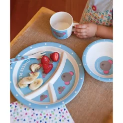 5pc Bamboo Fiber Mouse Dinnerware Set Blue - Red Rover 11 5pc Bamboo Fiber Mouse Dinnerware Set Blue - Red Rover -Kiddo Land Store GUEST cb9c2476 be54 43f3 b7ed a76fe6d201b5
