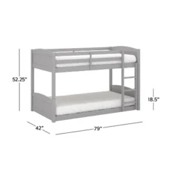 Twin Over Twin Alexis Wood Arch Floor Bunk Bed - Hillsdale Furniture 18 Twin Over Twin Alexis Wood Arch Floor Bunk Bed - Hillsdale Furniture -Kiddo Land Store GUEST cce995b5 c1a7 4751 8128 03b8661f3402