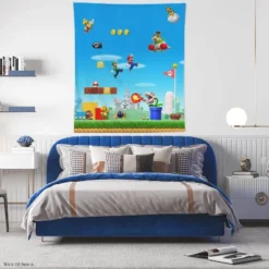 Nintendo Super Mario Tapestry - RoomMates -Kiddo Land Store GUEST cde1bbbf ae9d 4c3c 9c9f cdec641da030