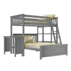 Max & Lily L-Shaped Twin Over Full Bunk Bed With Bookcase And Desk -Kiddo Land Store GUEST ce5cd45d e059 4911 bb36 06577995e753