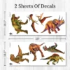 T-Rex And Friends Wall Decor - Decalcomania -Kiddo Land Store GUEST df6baafb 46b4 4abd b125 1fffdcdd0d7e