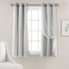 Star Sheer Insulated Grommet Blackout Window Curtain Panel Set - Lush Décor 2 Star Sheer Insulated Grommet Blackout Window Curtain Panel Set - Lush Décor -Kiddo Land Store GUEST df92ea28 c561 4b1d b659 c9b96590658d